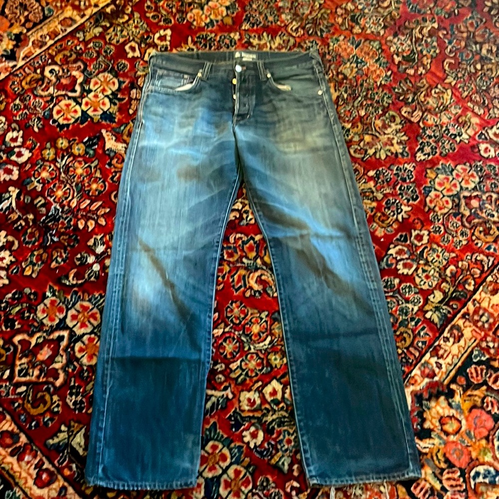 Original jeans with a bit of wear, 34x34